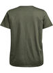 T-Shirt mit Knopfleiste, Gr&uuml;n, Packshot image number 1