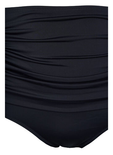 Bikini-Unterteil mit hoher Taille, Black, Packshot image number 2