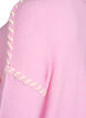 Pullover mit Ziernähten, Pink, Packshot image number 3