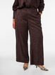 Weite Hose mit Paisleymuster und hoher Taille, Braun, Model image number 2