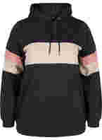 Sweatshirt mit Kapuze und Trackdetails, DGM/Rose, Packshot