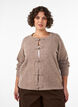 Strickjacke mit Knotenverschl&uuml;ssen, Beige, Model image number 0