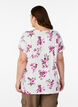 T-Shirt mit floralem Print, Pink, Model image number 2