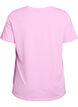Kurz&auml;rmeliges T-Shirt mit V-Ausschnitt, Pink, Packshot image number 1