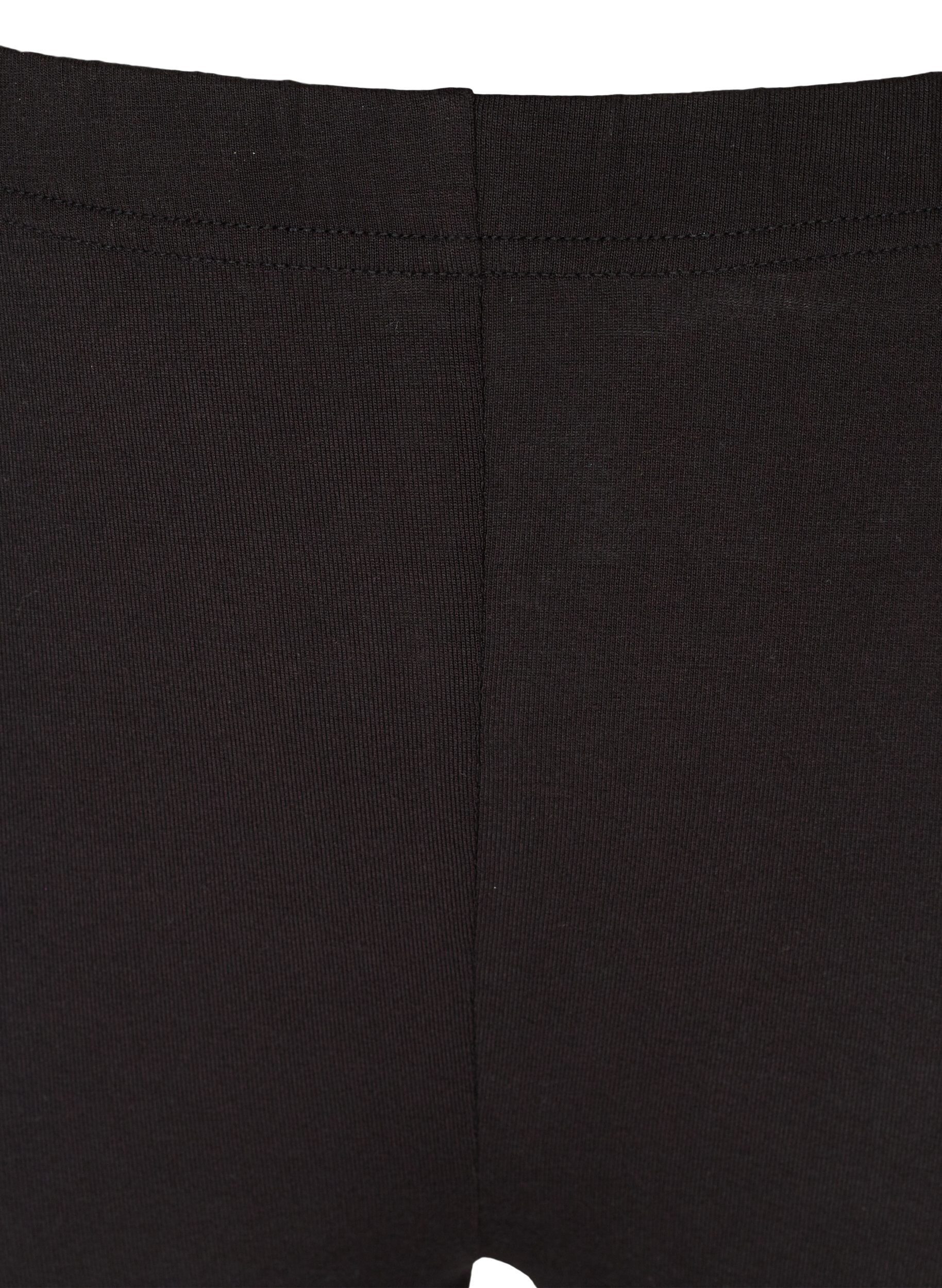 Zizzi 3/4 Leggings mit Kn&ouml;pfen, Schwarz, Packshot image number 2