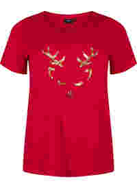 Weihnachts-T-Shirt aus Baumwolle