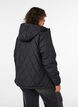 Leicht wattierte Jacke mit Rautensteppung, Schwarz, Model image number 2