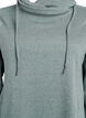 Kurzes Sweatshirtkleid mit Stehkragen und Taschen, Gr&uuml;n, Packshot image number 2