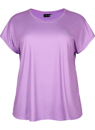 Kurzarm Trainingsshirt, African Violet, Packshot image number 0