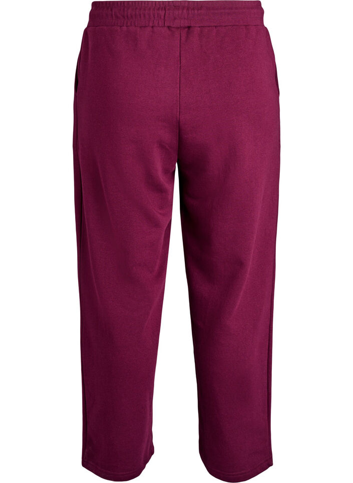 Sweathose mit Taschen, Dunkles Bordeaux, Packshot image number 1