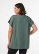 Einfarbiges Trainings-T-Shirt, Gr&uuml;n, Model image number 2