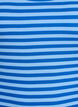 Gestreiftes Tanktop mit Rippenstruktur, Blau, Packshot image number 2