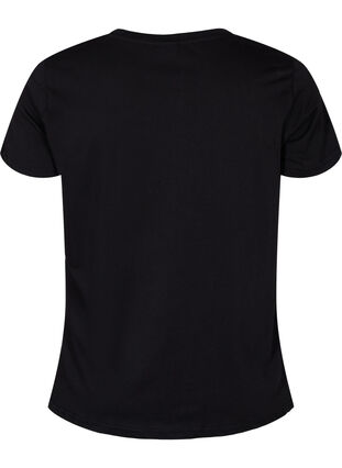 Trainings-T-Shirt mit Print, Black A.C.T.V, Packshot image number 1
