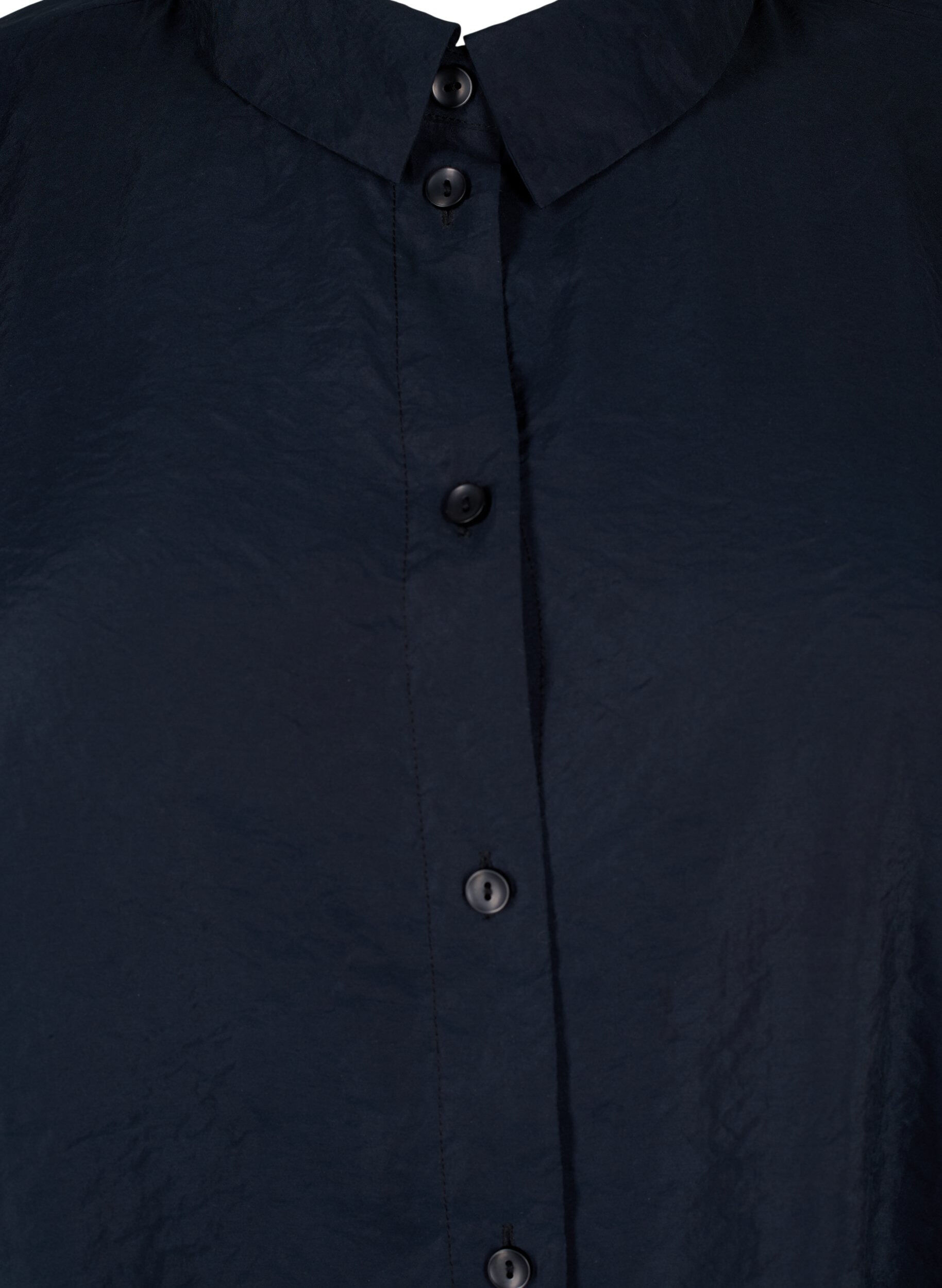 Zizzi Bluse aus TENCEL&trade; Modal, Black, Packshot image number 2