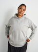 Hoodie mit besticktem Motiv, Grau, Model image number 3