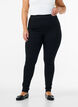 Jeggings mit hoher Taille, Schwarz, Model image number 2