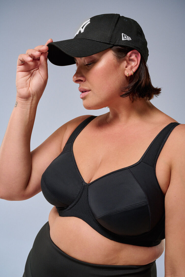 Sport-BH mit Bügel und starkem Halt, , Model