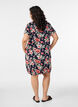Kurz&auml;rmliges Baumwollkleid mit Print, Blau, Model image number 2