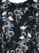 Kurzarm Baumwollkleid mit Print, Blau, Packshot image number 2