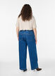 Kiana Jeans mit Straight Fit und hoher Taille, Blau, Model image number 1