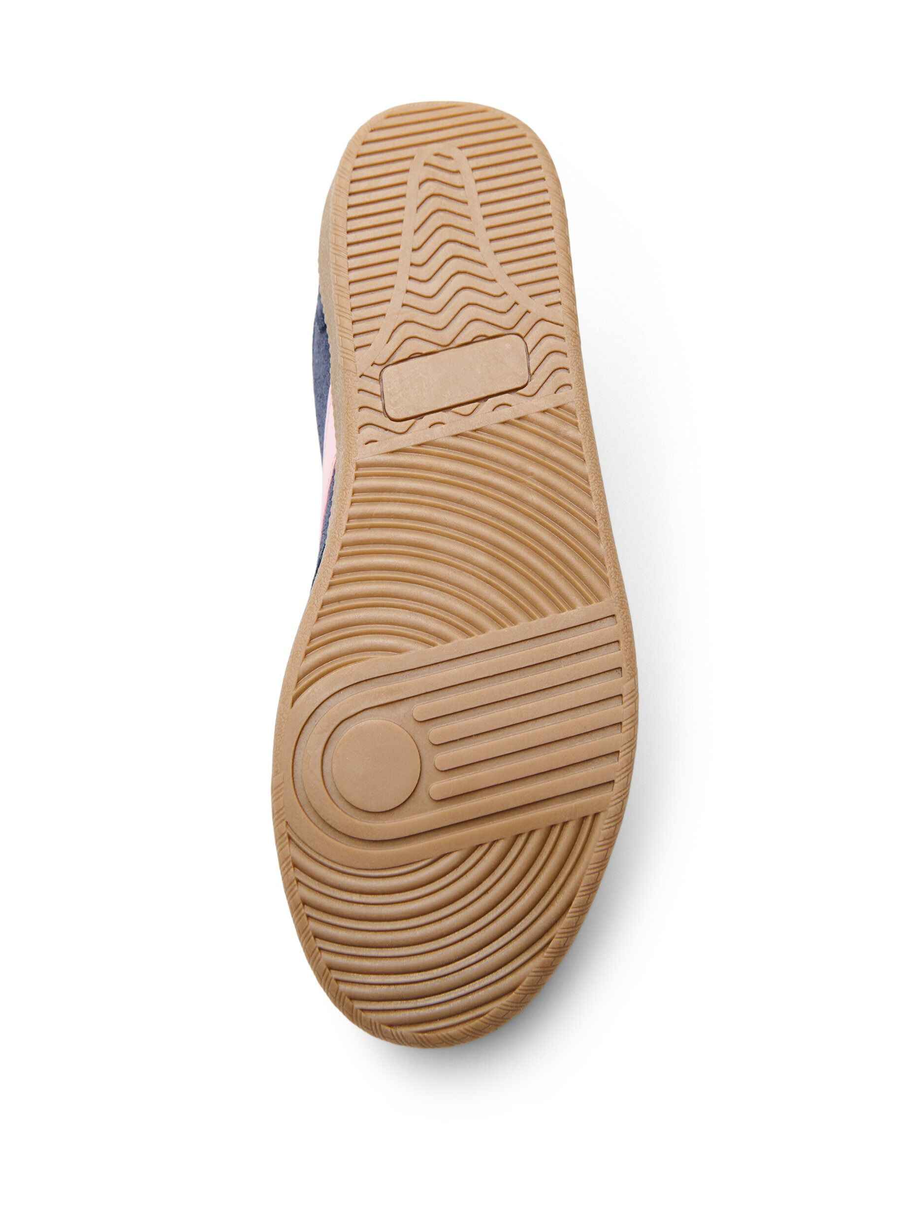 Zizzi Sneaker aus Wildlederimitat, Blau, Packshot image number 4