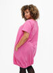 Kurzarm Kleid aus Baumwolle, Pink, Model image number 2