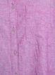 Bluse aus Leinen und Viskose mit 3/4-Ärmeln, Lila, Packshot image number 2