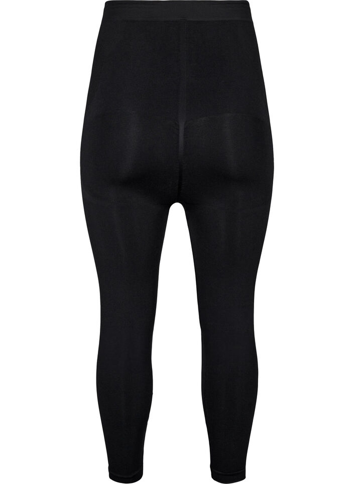 Shapewear-Leggings mit hoher Taille, Schwarz, Packshot image number 1
