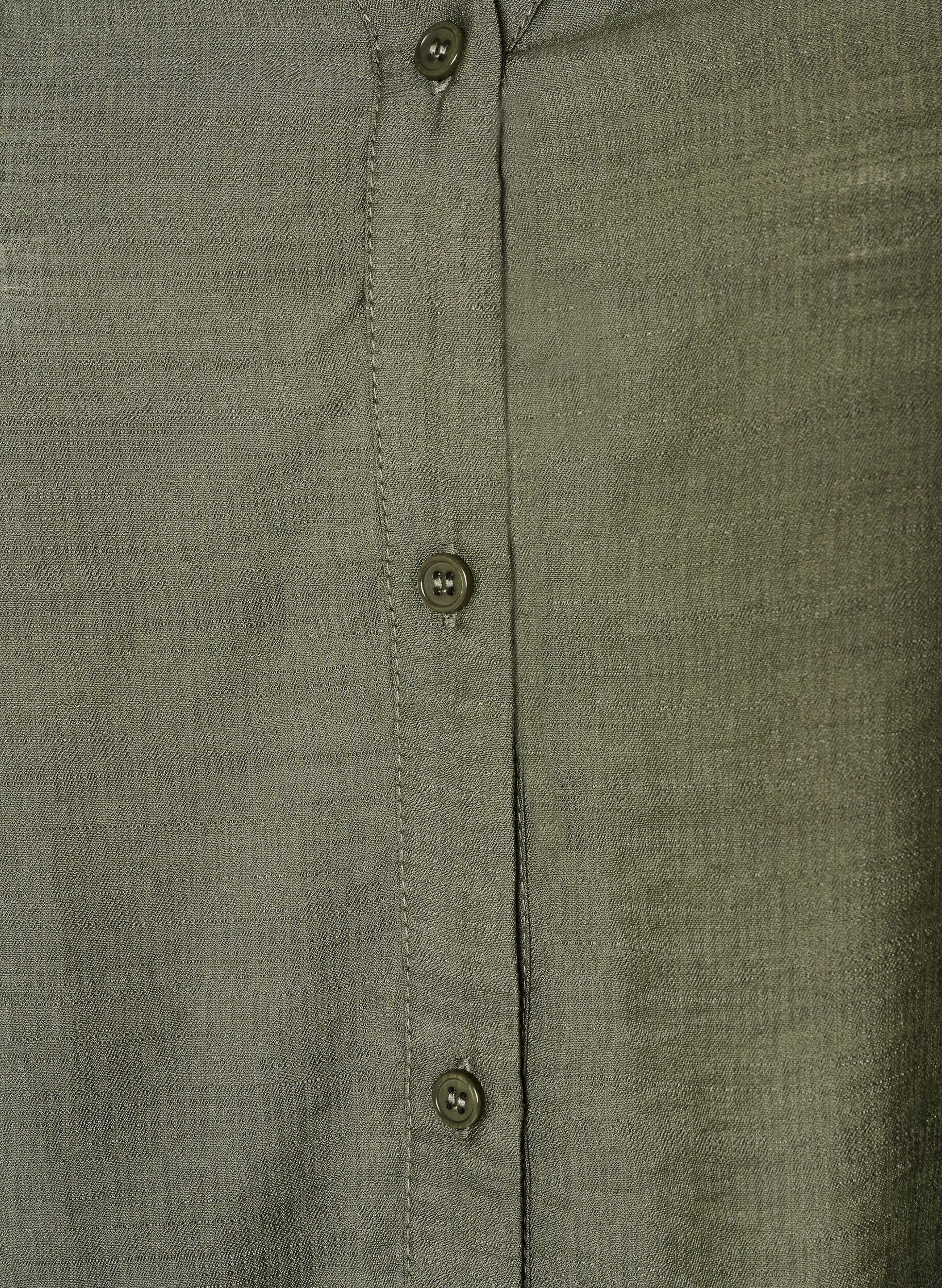 ZizziBluse aus Viskose mit bestickten &Auml;rmeln, Gr&uuml;n, Packshot image number 2