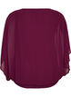 Chiffonbluse mit Balloneffekt, Lila, Packshot image number 1