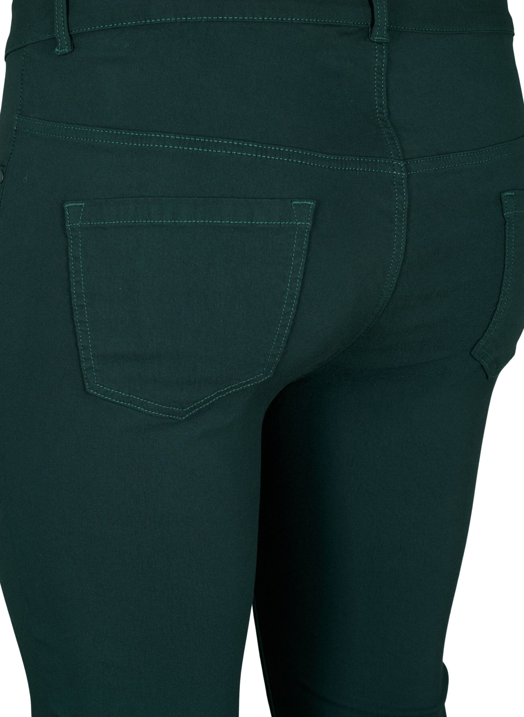 ZizziSlim Fit Hose mit Hosentaschen, Gr&uuml;n, Packshot image number 3