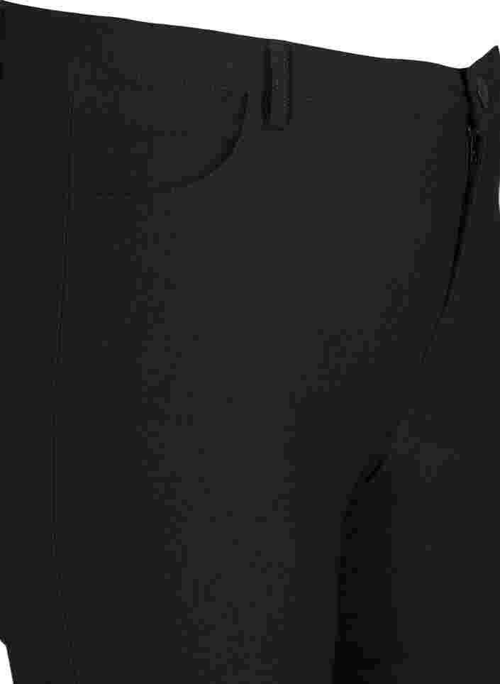 Klassische Hose aus Viskosemischung, Black, Packshot image number 2