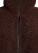 Sportliche Teddyfleece-Jacke mit Reißverschluss, Braun, Packshot image number 2