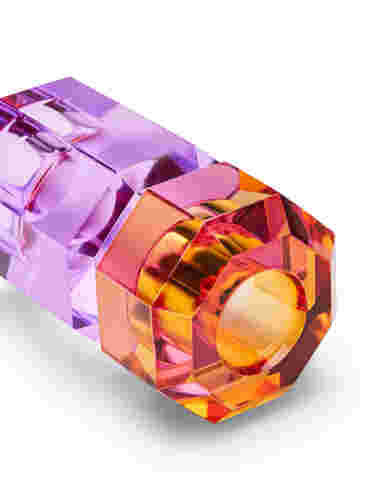 Kristall-Kerzenleuchter, Amber/Violet, Packshot image number 2
