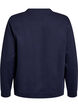 Sweatshirt mit Rundhalsausschnitt, Blau, Packshot image number 1