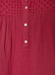 Tunika aus Baumwollmusselin mit Broderie Anglaise, Rot, Packshot image number 2