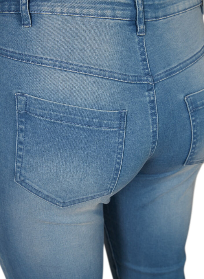Slim Fit Emily Capri Jeans, Blau, Packshot image number 3
