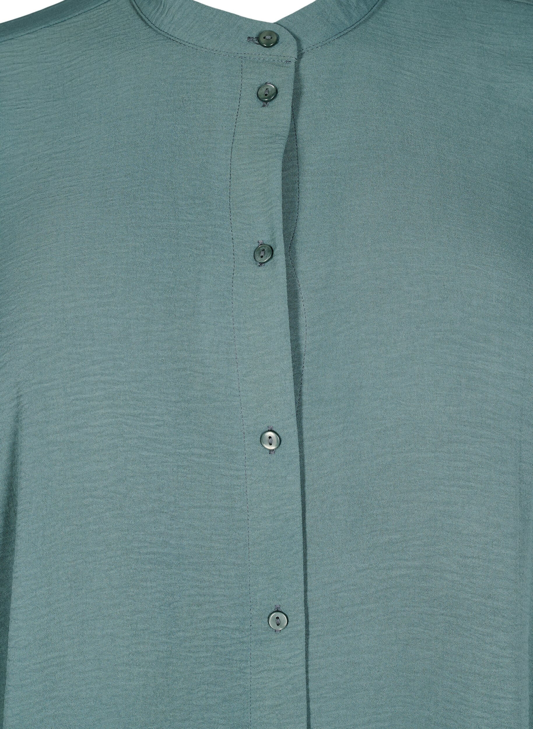 Zizzi FLASH - Tunika mit 3/4-&Auml;rmeln, Gr&uuml;n, Packshot image number 2