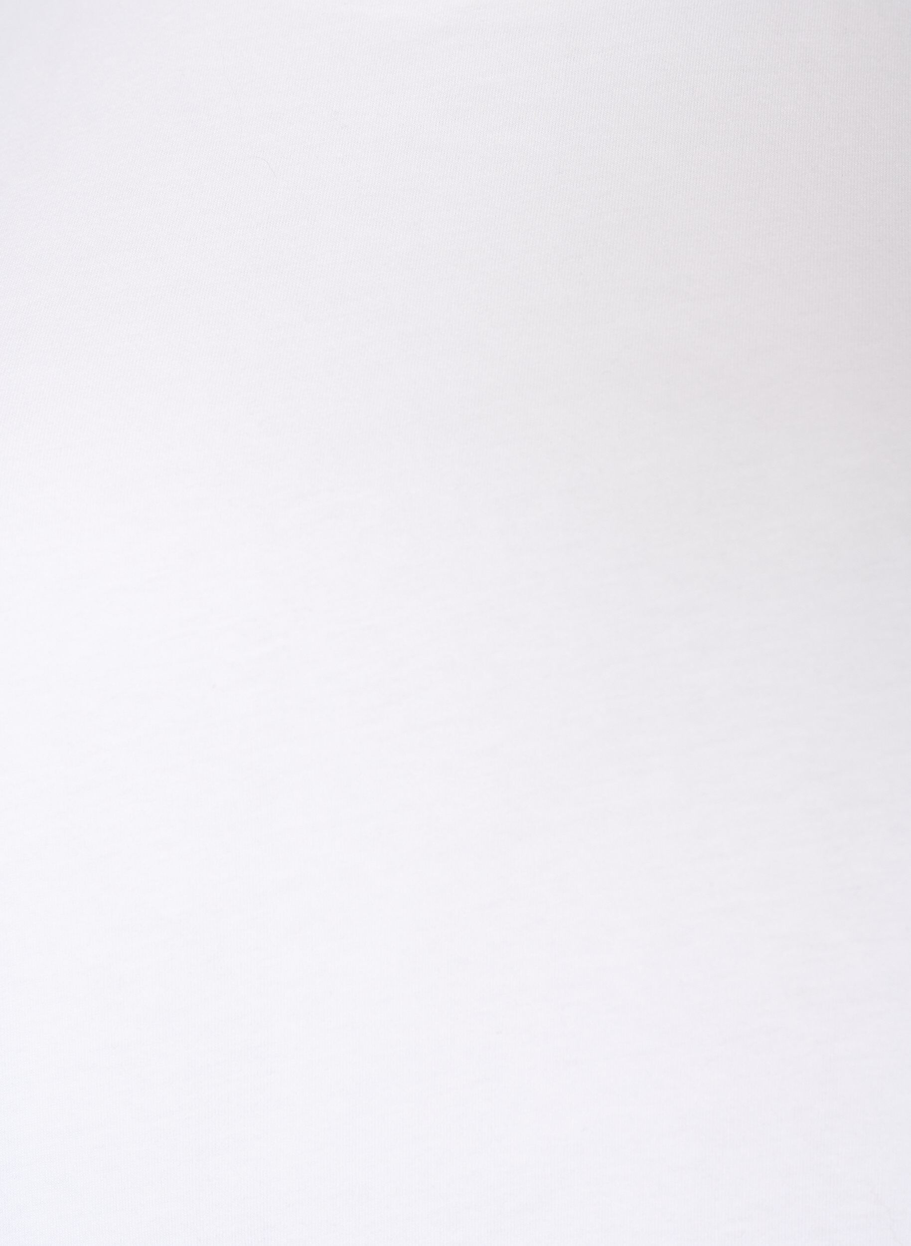 ZizziT-Shirt aus Bio-Baumwolle mit R&uuml;schen&auml;rmeln, Wei&szlig;, Packshot image number 2