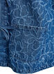Jeansjacke mit Bindeverschluss und Taschen, Blue Denim Destroy, Packshot image number 3