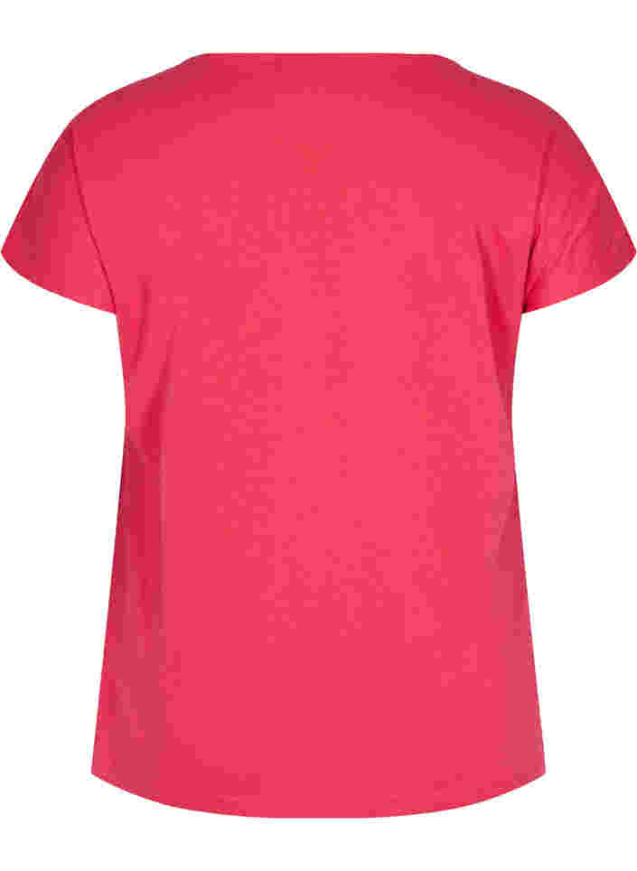 T-shirt, Raspberry, Packshot image number 1