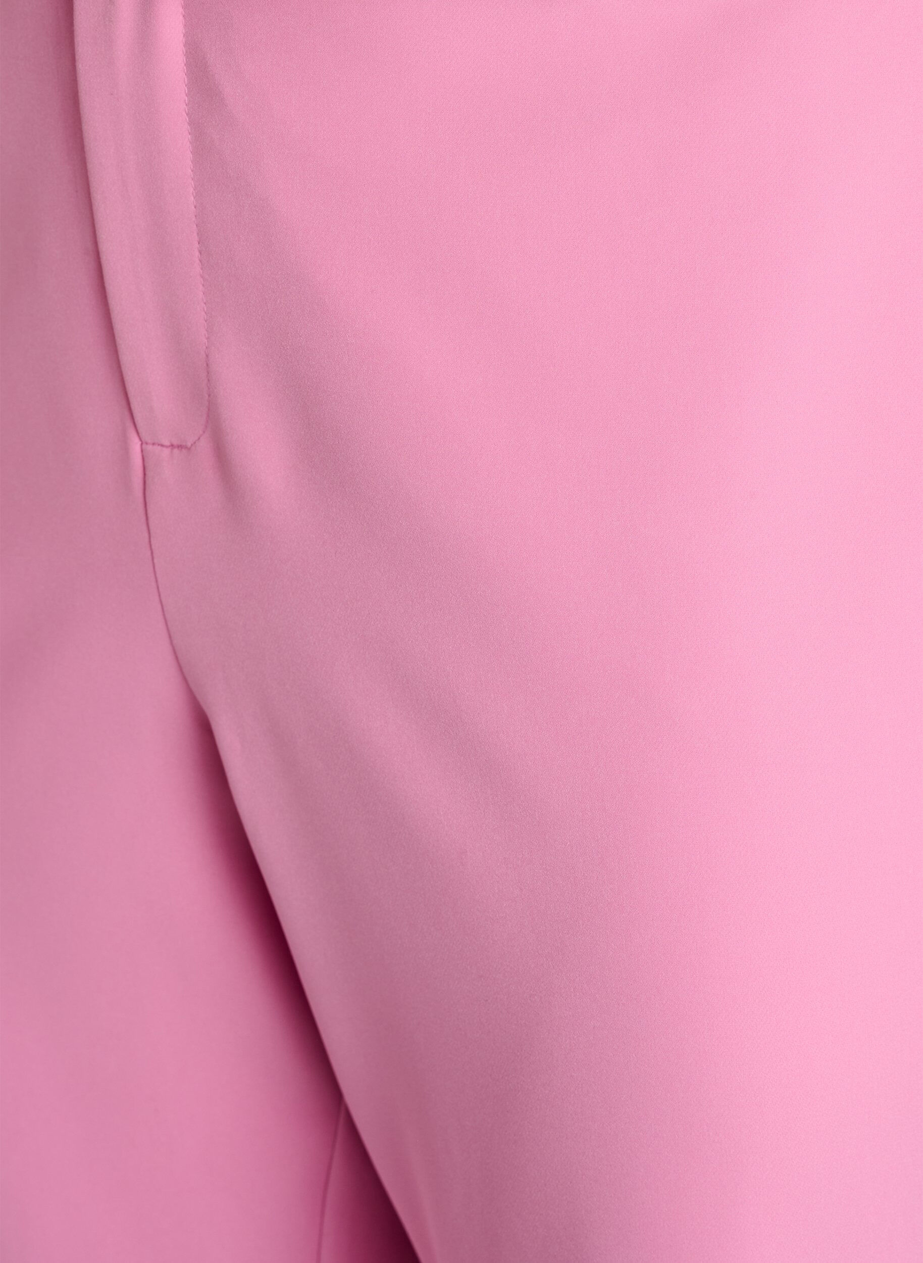 Zizzi Hose mit Taschen und geraden Beinen, Pink, Packshot image number 2