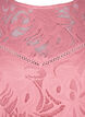 Bluse mit Spitze und kurzen Ärmeln, Dusty Rose, Packshot image number 2