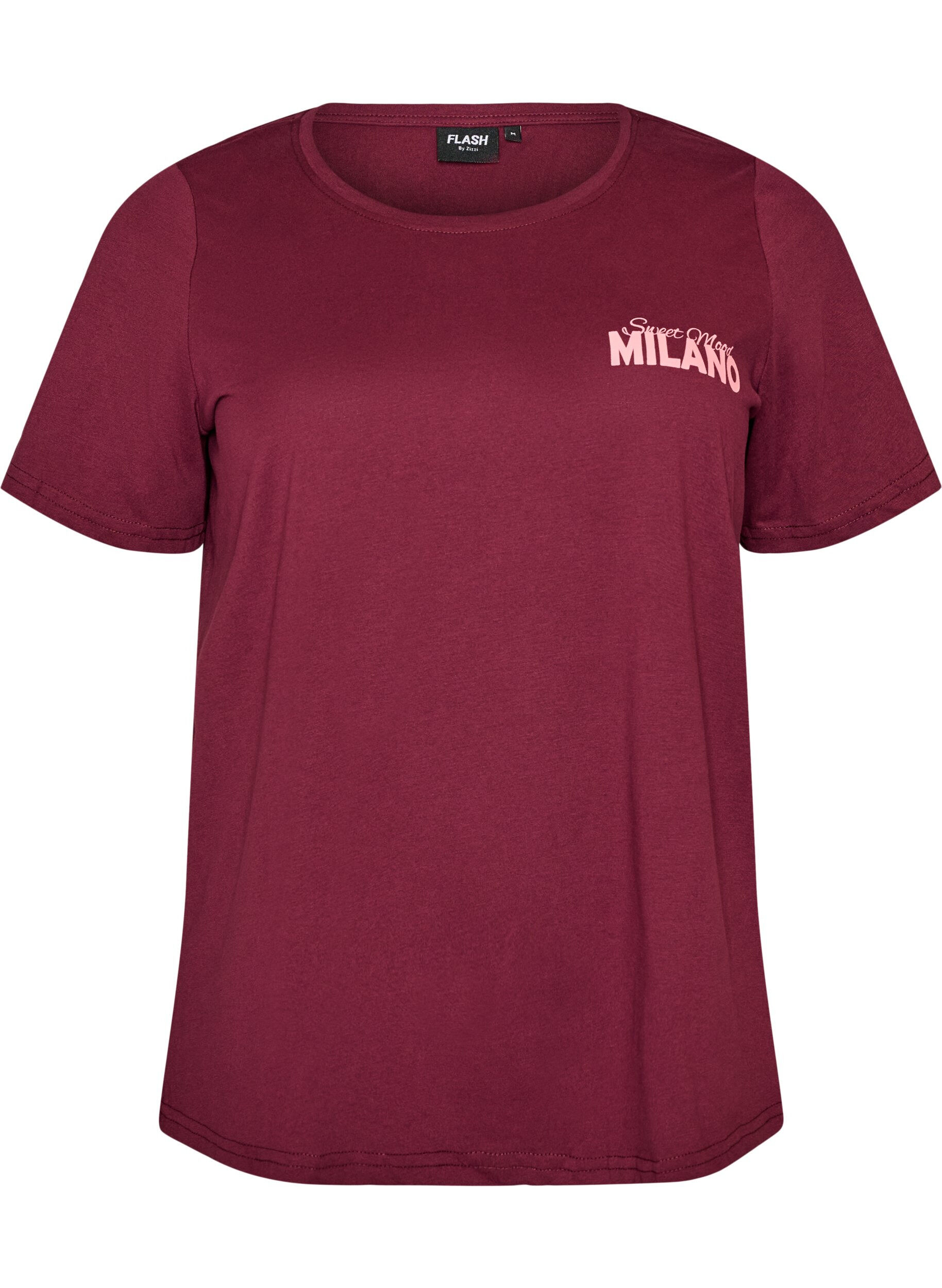 ZizziT-Shirt mit Print, Rot, Packshot image number 0
