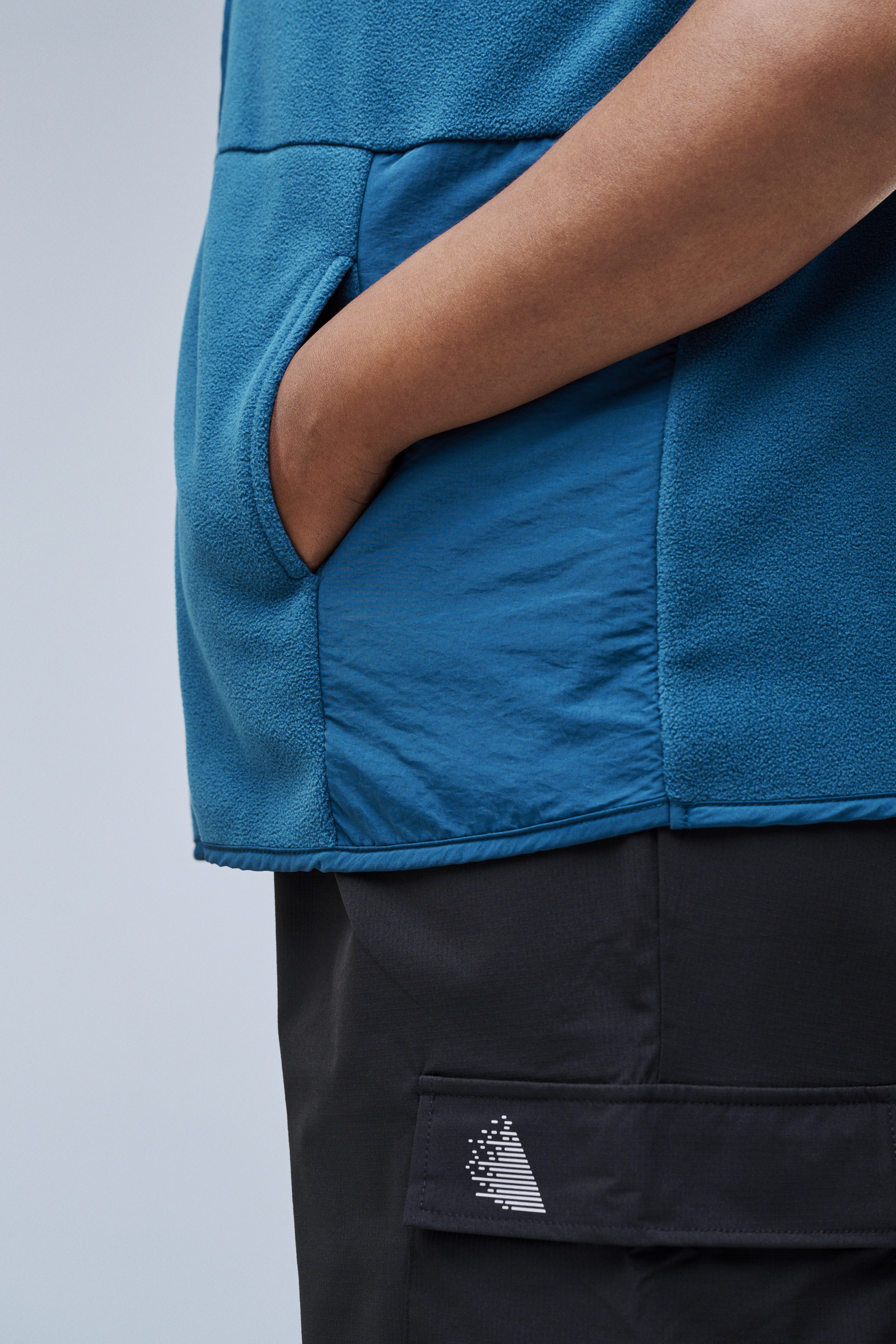 Zizzi Weste mit hohem Kragen, , Model