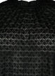 Langärmelige Bluse mit gemusterter Textur, Black, Packshot image number 2