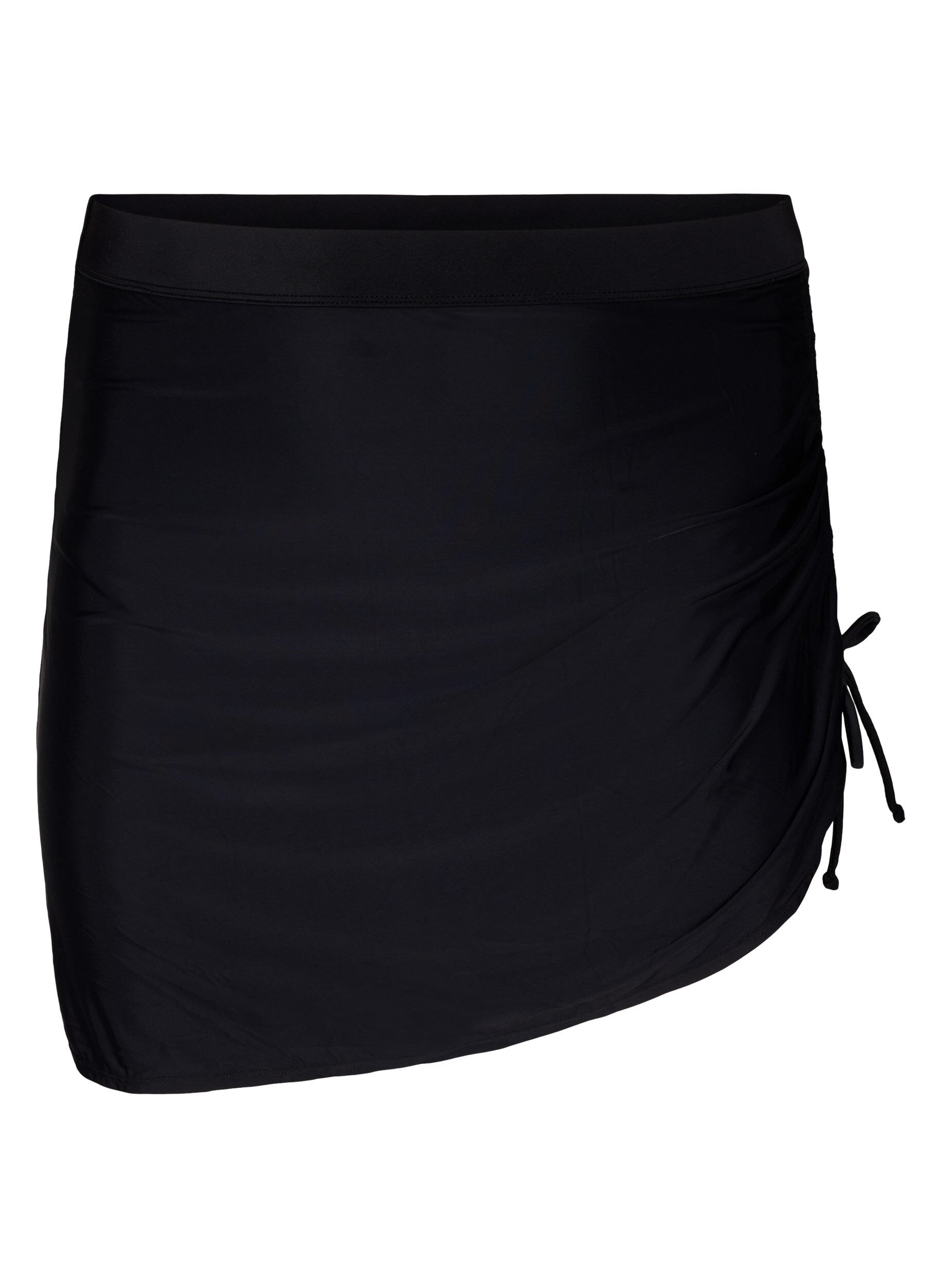 Zizzi BikinirRock mit eingen&auml;hter Hose, Schwarz, Packshot image number 0