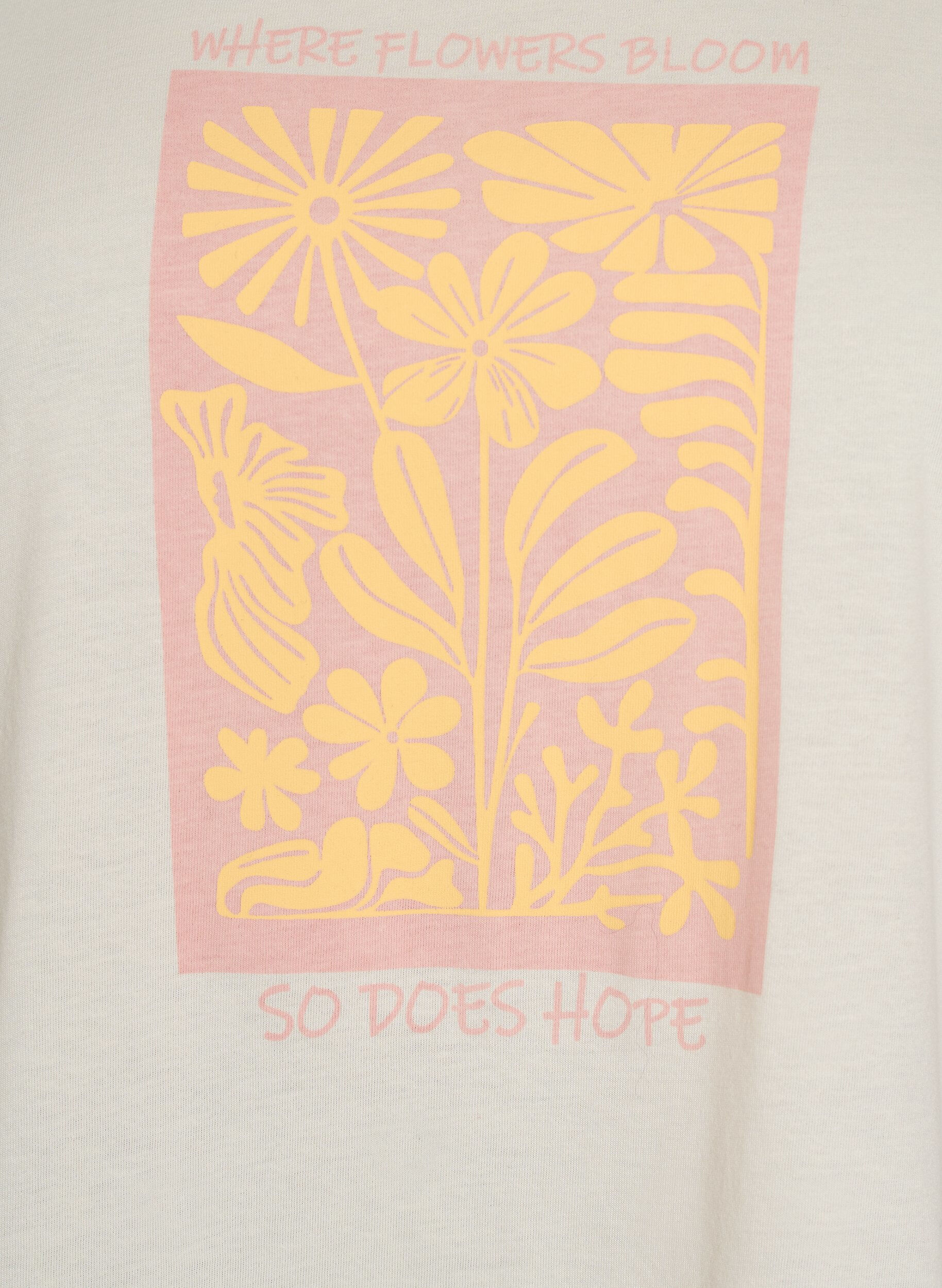 ZizziT-Shirt mit Print, Wei&szlig;, Packshot image number 2