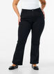 Ellen Bootcut-Jeans mit hoher Taille, Schwarz, Model image number 2