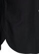 Bluse aus Leinen und Viskose mit 3/4-&Auml;rmeln, Schwarz, Packshot image number 3